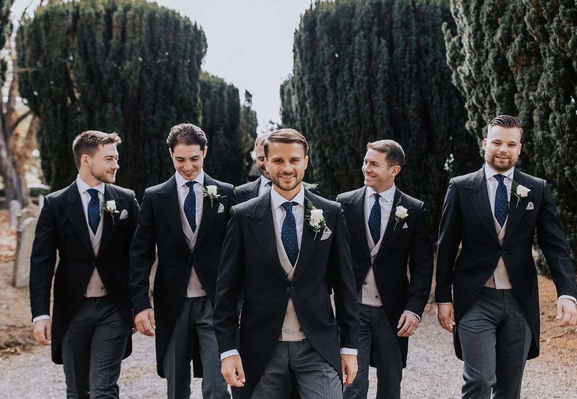 Black wedding suit hire - Anthony Formal Wear - Anthony Formal Wear